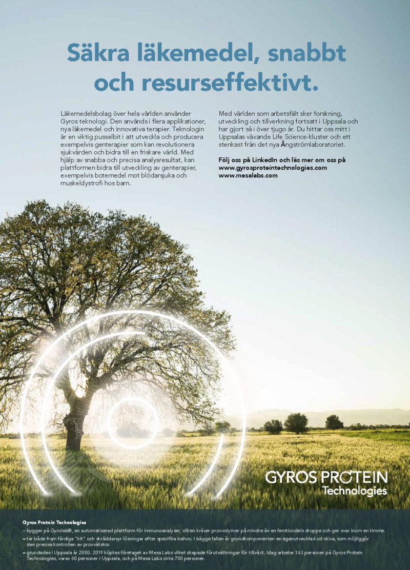 annons för Gyros Protein Technologies
