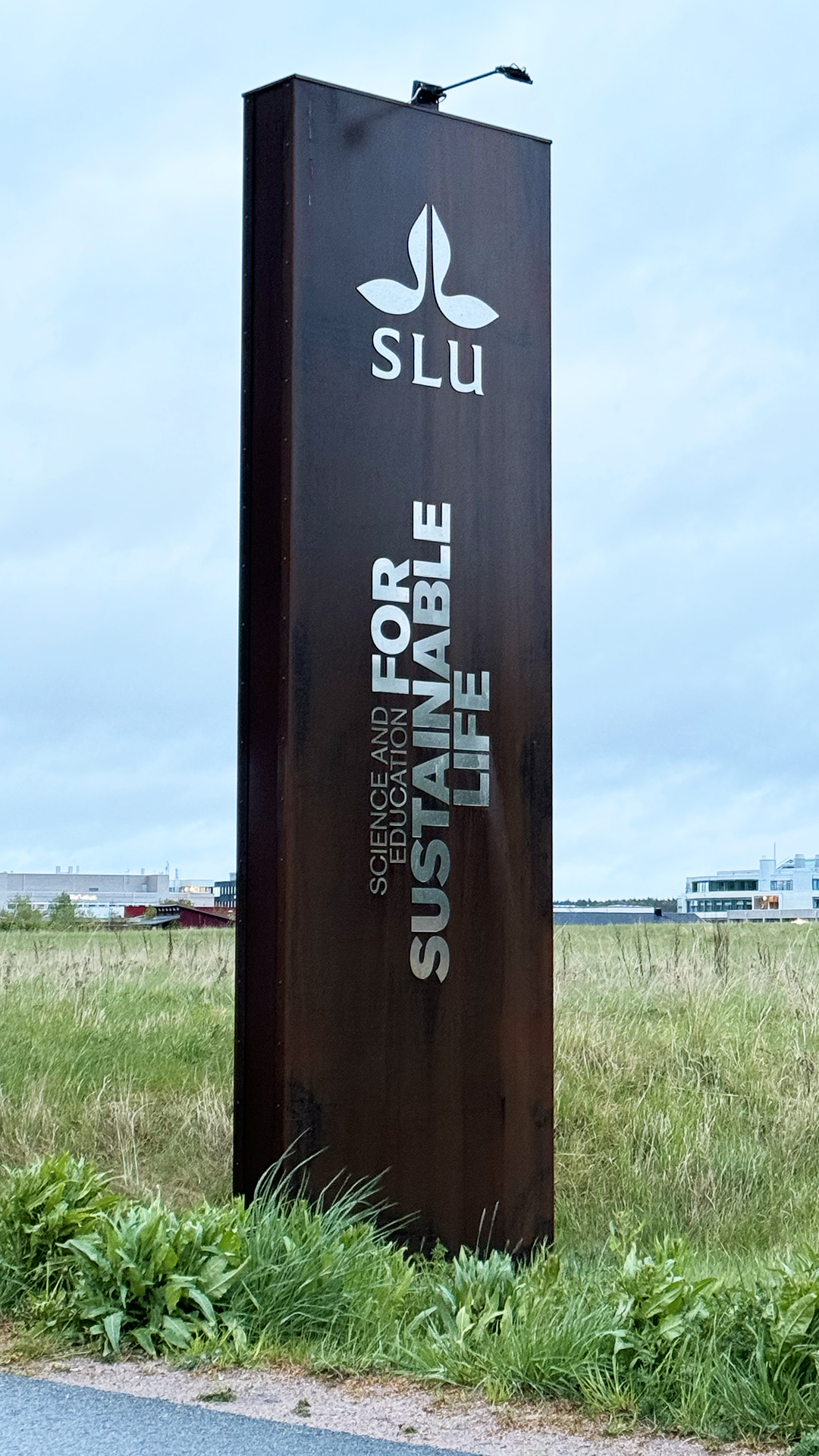 SLU pylon Uppsala